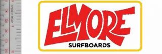 Vintage Surfing California Elmore Surfboards Costa Mesa,  Ca Promo Patch