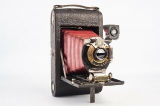 Antique Kodak Folding Pocket No 3 Model C 5 118 Roll Film Camera V10