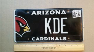 License Plate,  Arizona,  Cardinals,  Nfl Football,  Gr8 Vanity: Kde,  Kitty (cat)