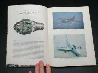 1950 172pg The Pratt & Whitney Aircraft Story - Published For The 25th Anniversary