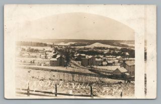 Wardensville Wv West Virginia Rppc Antique Hardy County Photo Postcard 1909