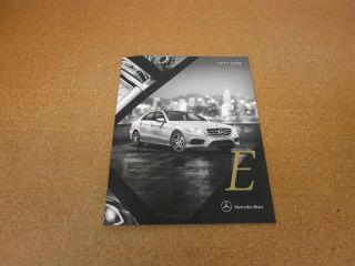 2016 Mercedes - Benz E - Class Sedan Sales Brochure E350 E400 E63 Amg