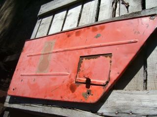 Vintage Ji Case Vac Tractor - Lh Side Panel & Tool Box Door