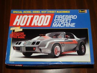 Vintage Revell Hot Rod Firebird Street Machine 1985