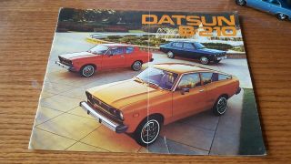 1976 Datsun B - 210 Sunny Brochure