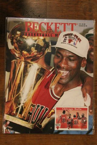 Beckett Basketball - Michael Jordan - Chicago Bulls - 1993 - Issue 38