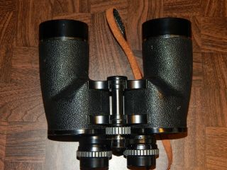 Vintage Tasco Model 214 7x50 Binoculars W/case Estate Find Reg.  46438