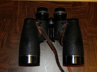 Vintage Tasco Model 214 7x50 Binoculars w/case estate find reg.  46438 2