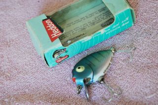 Vintage Heddon Tiny Punkinseed Fishing Lure Lure Bluegill Boxed Bait