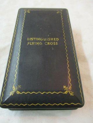 Vintage Wwii Distinguished Flying Cross Medal Box Only