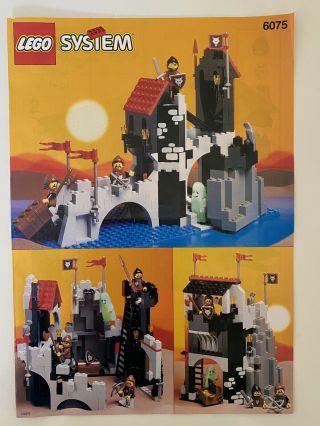 LEGO Castle Wolfpack Set 6075 WOLFPACK TOWER 99 COMPLETE Ghost Vintage Knights 2