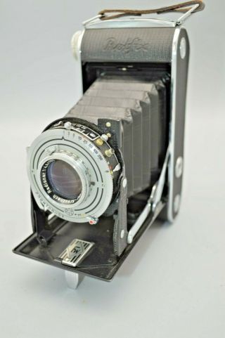 Antique Rolfix Franka Folding Camera Schneider Kreuznach 1:4.  5/105 Lens