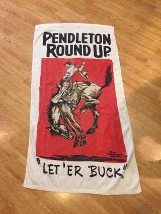 Pendleton Round - Up Towel Vintage Beach Body Towel