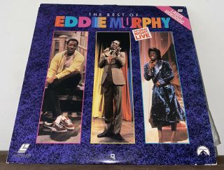 Saturday Night Live The Best Of Eddie Murphy (1989) Laserdisc Vintage Retro Snl