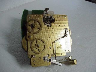 Vintage Hermle 340 - 020 Floating Balance Clock Movement Parts Repair C