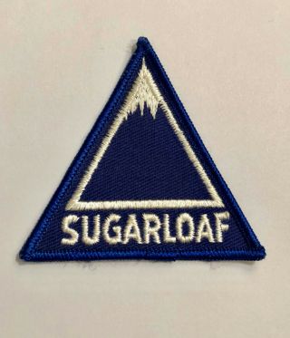 Vintage Sugarloaf Maine Ski Patch