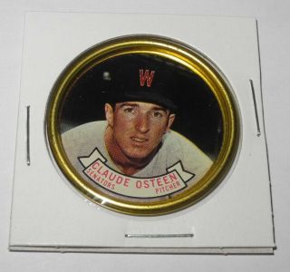 1964 Topps Baseball Coin 13 Claude Osteen Washington Senators Near