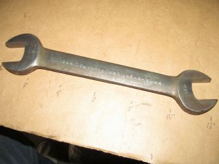 Vintage Armstrong 1037 Double Open End Wrench - 1 - 1/16 " X 1 - 1/4 " - Made In Usa