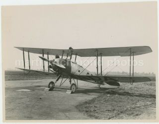 Avro 504k Biplane G - Eada Large Crown Photo,  Bz781