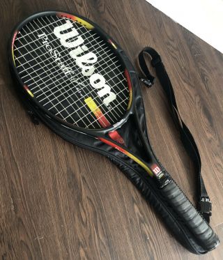 Wilson Pro Staff 6.  1 Si 95 Classic Tennis Racquet Grip Size 4 1/4