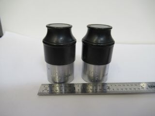 Antique Ao Spencer Pair Eyepiece Ocular 10x Microscope Part As Pictured &w2 - B - 36