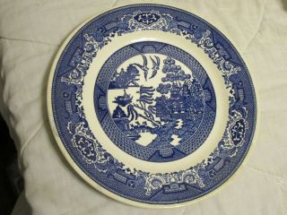 Vintage Royal China Blue Willow Ware Dinner Plate 10 "