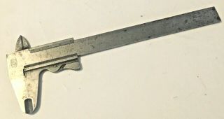 Vintage 1950 ' s Mauser Vernier Caliper Made In Germany And 3