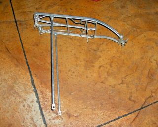 2021 - Vintage Pletscher Swiss Made Aluminum Bicycle Carrier Rack - " Rat Trap "