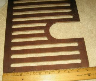 Antique Edison Amberola V? Phonograph Wood Wooden Grille Grill Stock j 2