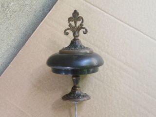 Antique French Mantel Clock Top/finial Ornament Marble & Bronze - 19th C.