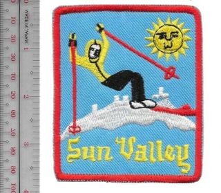 Vintage Skiing Idaho Sun Valley Ski Resort Bald Mountain Ketchum,  Id Patch