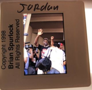 Michael Jordan Chicago Bulls - 35mm Basketball Slide 1998