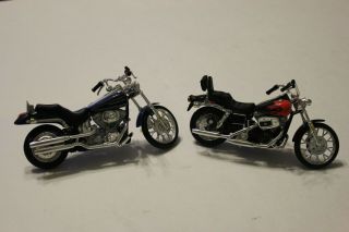 Harley Davidson Maisto 2 Different Models