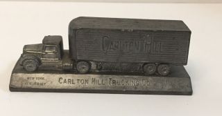 Carlton Hill Trucking Company Metal Paperweight