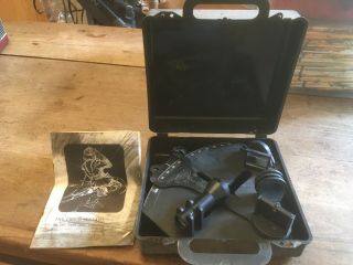 Vintage Ebbco Sextant Sailing Navigation Tool With Case And Instructions