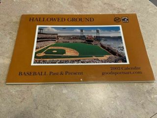 Hallowed Ground 2002 Baseball Calendar - Past And Present Stadiums