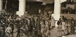 ANTIQUE PHOTO CHINA 1903 PEKING BEIJING Ketteler - Denkmal MONUMENT INAUGURATION 3