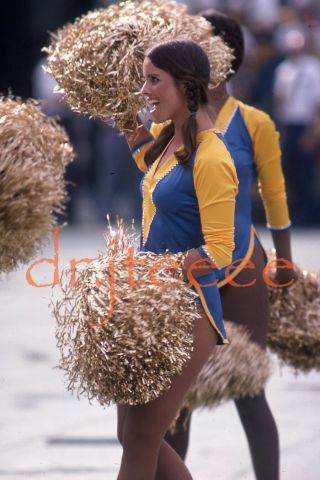 1978 Los Angeles Rams Cheerleader - 35mm Football Slide