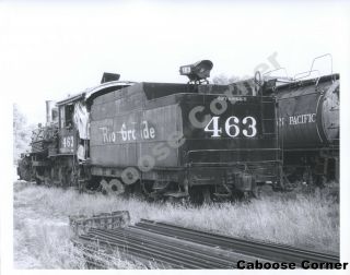 D&rgw 463 K - 27 After To Gene Autrey At Ranch California B&w Photo (l0860)