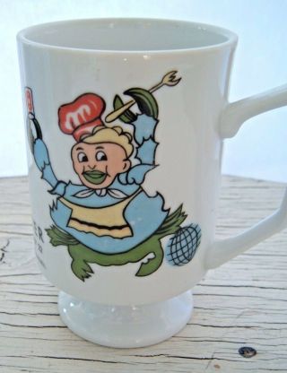1953 Cancer Horoscope Stanley Macneil Vintage Mug Cup Birthday Rossini Japan
