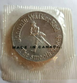 1971 Johnnie Walker Red Token Vintage Baltimore Colts 1972 Schedule Coin