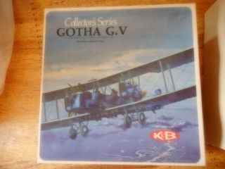 Collectors Series Gotha G.  V.  K&b 1:48 Scale Skill 2 Vintage Plastic Model Kit