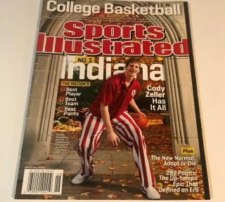 Cody Zeller No Label Sports Illustrated Indiana Hoosiers March 12th 3/12/2012