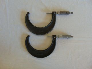 Proto & Central Tool Company 3 - 4 " Micrometers