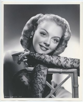 Leslie Brooks 1945 Vintage Hollywood Portrait By Cronenweth
