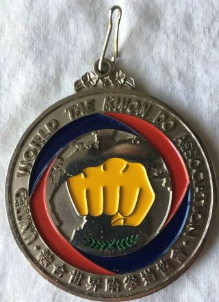 Vintage Amateur Athletic Union Championship Aau Medal World Tae Kwon Do Assoc.