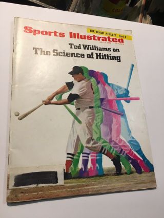 Sports Illustrated July 8,  1968,  Ted Williams,  The Science Of Hitting Cover