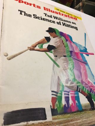 Sports Illustrated July 8,  1968,  Ted Williams,  The Science of Hitting Cover 2