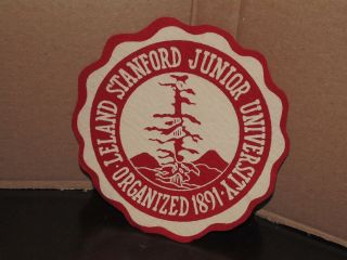 Vintage Leland Stanford Junior University Seal Felt Patch
