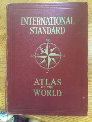 1947 International Standard Atlas Of The World